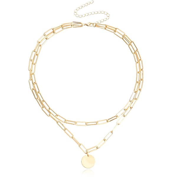 Nya smycken kreativa enkelt halsband Necklace  choker Silver