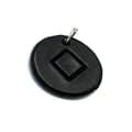 Pikkukuva 3 / 3: Handmade pendant with nordic rune made of swedish leather
