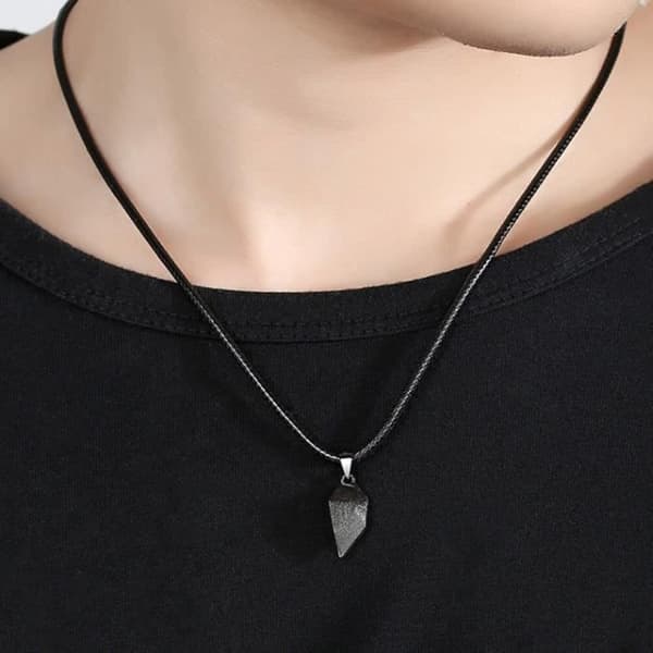 Halsband - FJFK - Magnetic Heart - Gothic Punk Style - 1 par - För män