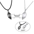 Miniatyrbild 2 av 4: Parhalsband - JSDDE - Yin Yang - Rostfritt stål - 2 halsband - Silver