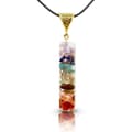 Miniatyrbild 1 av 4: 7 Chakras Halsband - Ej specificerat - Ametist - Naturstenar - Orgonit - Blandat