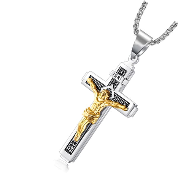 Stilrent Jesus Kors Halsband