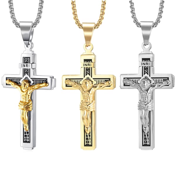 Stilrent Jesus Kors Halsband