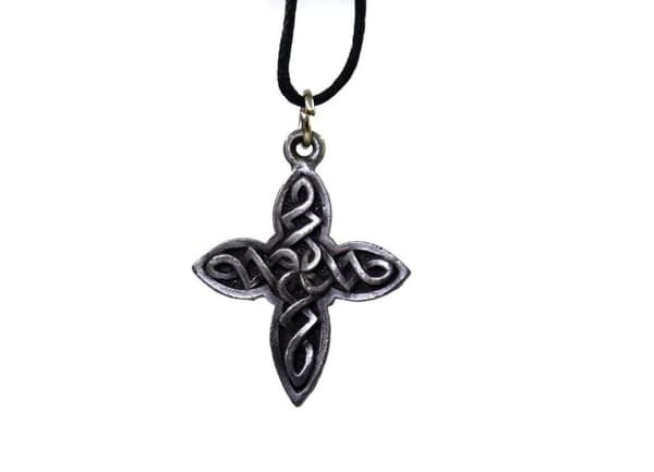 Necklace with Celtic cross
