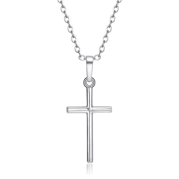 Stilrent Exklusivt Hög Kvalitet Kors Halsband