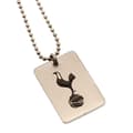 Miniatyrbillede 2 af 3: Tottenham Hotspur FC Emalje Crest hundemærke og kæde