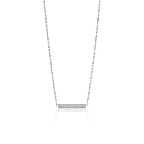 SIF JAKOBS C1011-CZ - Necklace Dam (38CM)