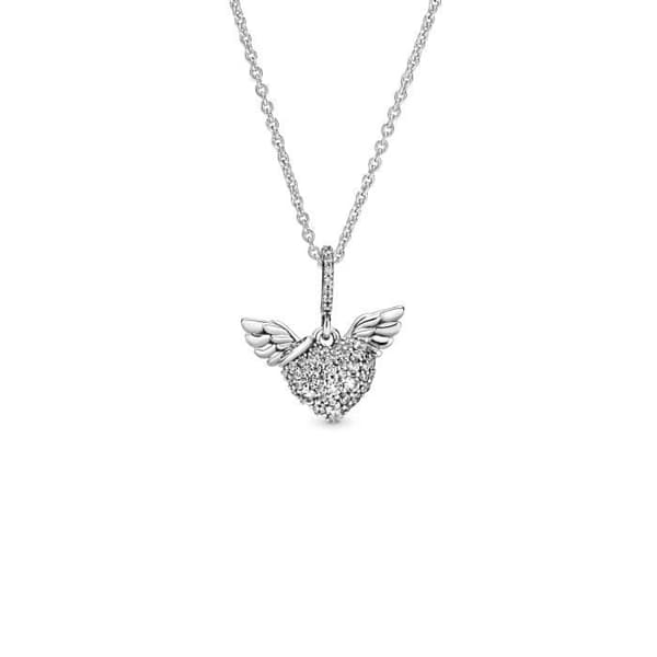 Halsband - Pandora - 398505C01-45 - 925 Silver - Längd 45 cm - Färg Grå