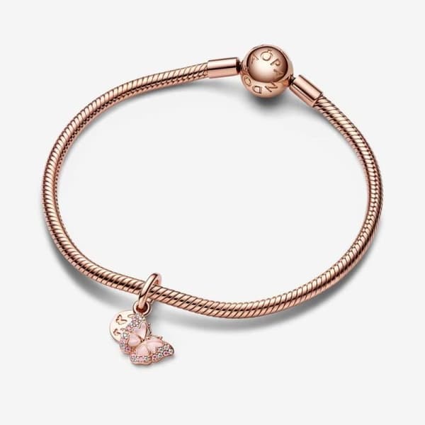 Pandora 782555C01 Roze Halsband med hänge