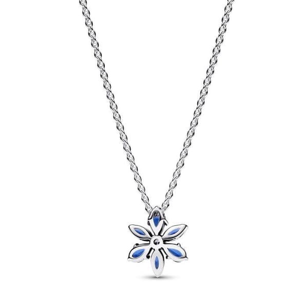 Hängsmycke - PANDORA - 392387C02 - Sparkling Blue - Silver - Dam
