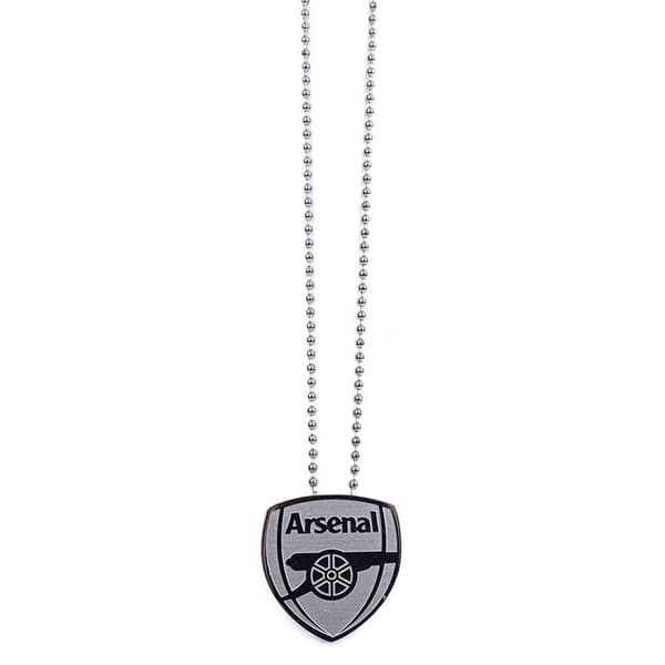 Arsenal FC Halsband och hänge i rostfritt stål Silver L