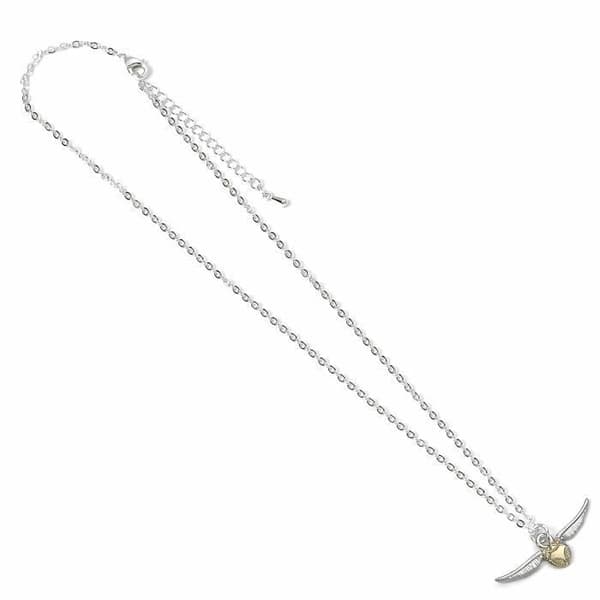 Golden Snitch Halsband - Harry Potter - Silverpläterade smycken - Golden Snitch berlock