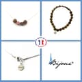 Miniatyrbild 1 av 4: Stenar och mineraler. Brasiliansk Rhodochrosite Halsband Armband Set + 8 mm träpärlor. Anpassningsbar storlek.