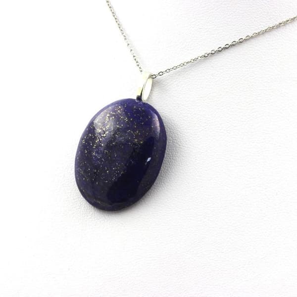 Collier - ABIJOUX - Lapis Lazuli - Rostfritt stål - 53.14 ct - Blandat