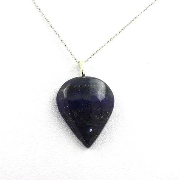 Halsband - ABIJOUX - Lapis Lazuli - 53.79 ct - Rostfritt stål - Unisex