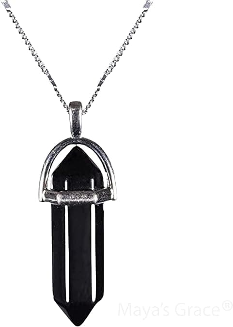 Kristall Halsband Hexagonal