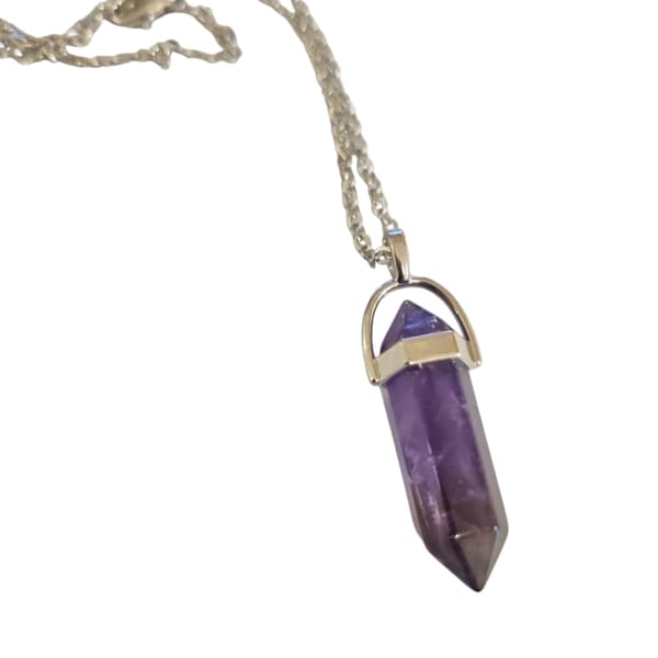Kristall Halsband Hexagonal