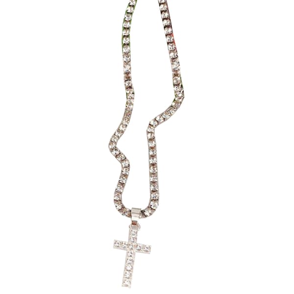 Exklusivt Stilrent Hög Kvalitet Kors Halsband