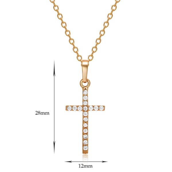 Exklusivt Bekvämt Hög Kvalitet Kors Halsband
