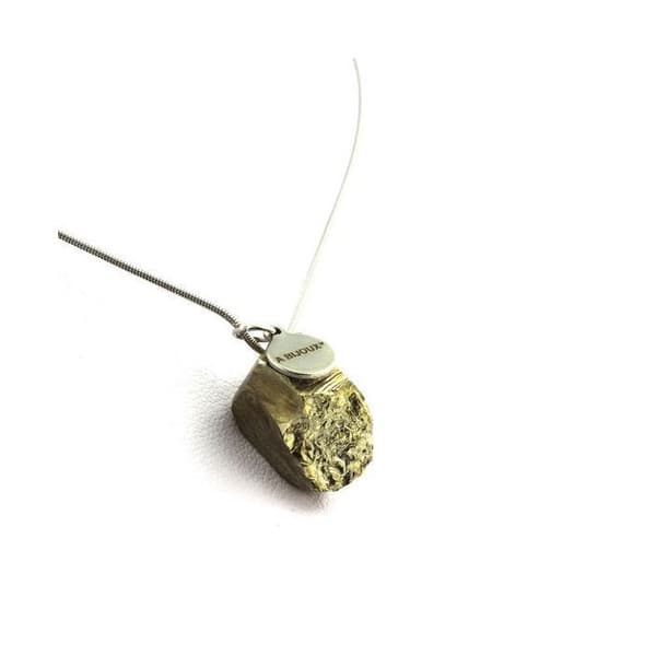 Raw Pyrite halsband 30,7 karat