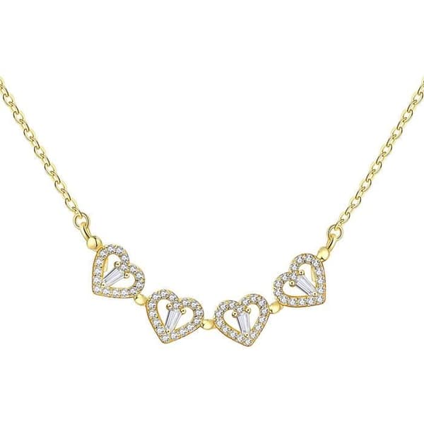 Damhalsband - Ospecificerat - Fyrklöver - Koppar - Avtagbart hänge - Elegant