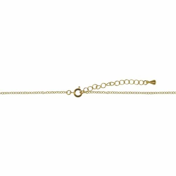 Länkkedja - Rayher - 2 mm - Metall - Guld - 78 cm + 5 cm förlängning