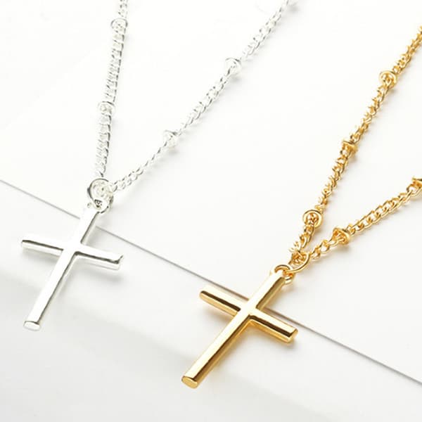 Stilrent Hög Kvalitet Kors Halsband