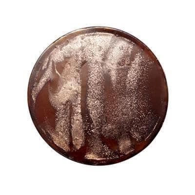 "Médaillon Dam - Viceroy - VMC0019-04 - Stål - Murano Glas - Brun"