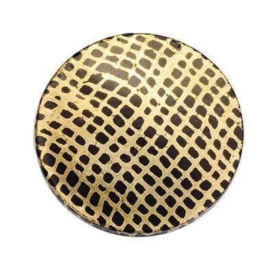"Médaillon Kvinna - Viceroy - VMC0025-09 - Stål - Murano Glas - Guld"