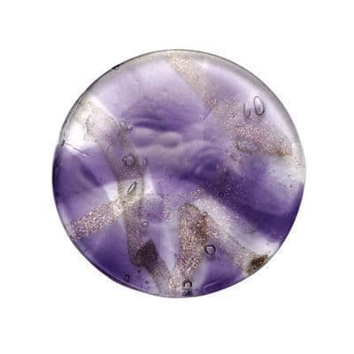 "Médaljon Kvinna - Viceroy - VMC0022-07 - Stål - Murano Glas - Lila"