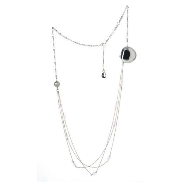 Damhalsband - BREIL - BLOOM TJ0835 - Rostfritt stål - Silver - Vuxen