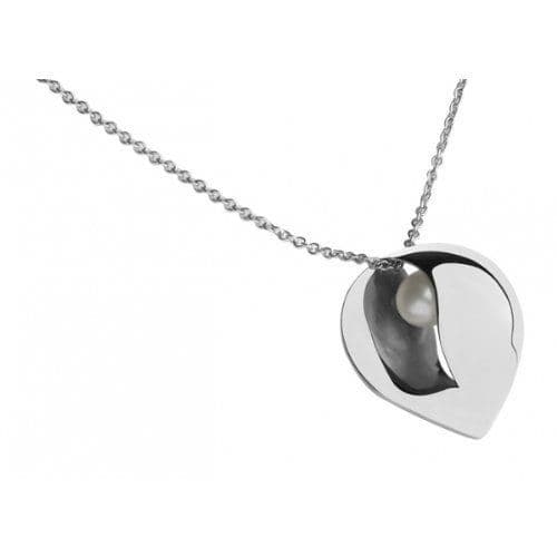 Collier Dam - Breil - TJ0896 - Stål - Vit Pärla - 1 styck