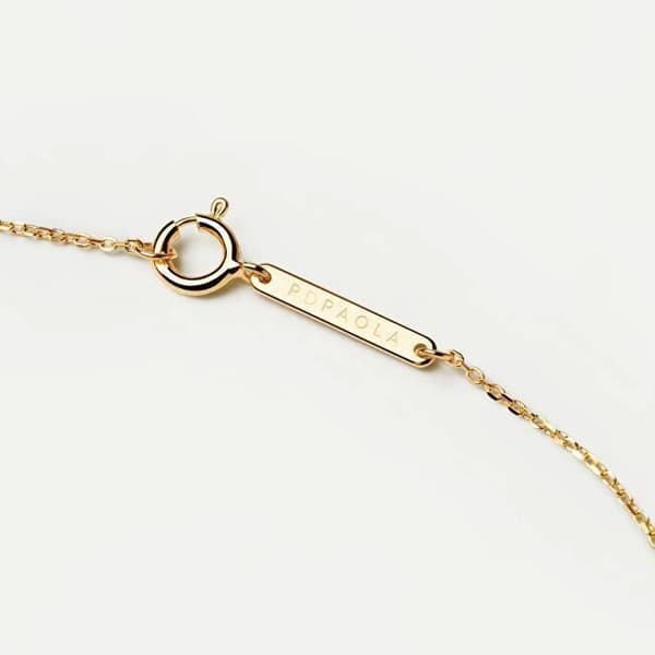 Pdpaola original guldhalsband för mor och dotter Infinity &amp; Beyond Gold Co01-189-u (kedja, pendel), kvinnor, Spd0407
