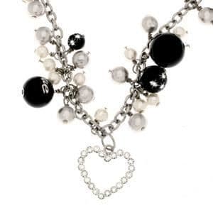 Halsband - Dolce Gabbana - DJ0569 - Stål - Svart - Dam