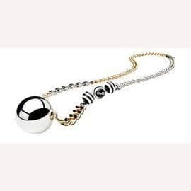Damhalsband - D&amp;G - DJ0830 - Rostfritt stål - Silver - Vuxen