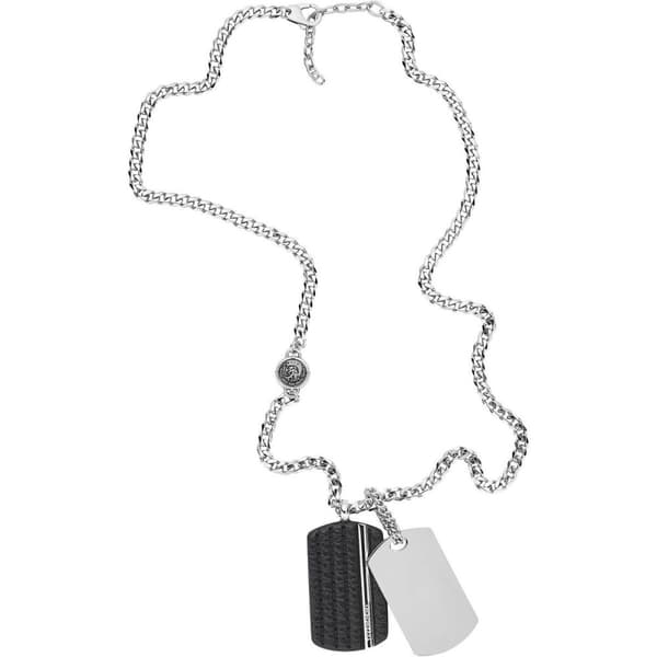 Miesten kaulakorut Diesel DOUBLE DOG TAGS