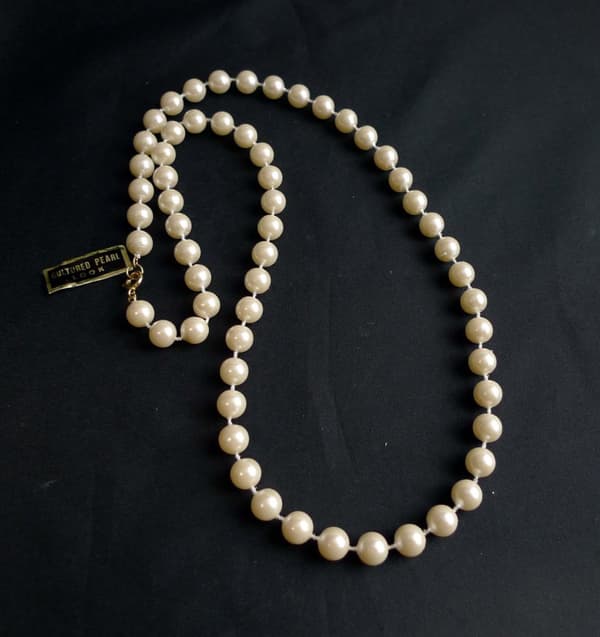 Pärlhalsband 60cm