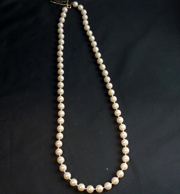 Pärlhalsband 60cm