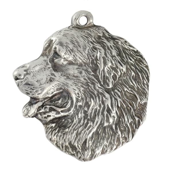 Berninpaimenkoira, Berninpaimenkoira I - kaulakoru koiran kanssa, hopeoitu riipus koirafanille, ainutlaatuiset Art-Dog-korut