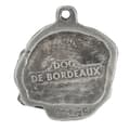 Pikkukuva 7 / 7: Bordeaux Dog, Dogue de Bordeaux, Ranskan mastiffi I - kaulakoru koiralla, hopeoitu riipus koirafanille, ainutlaatuiset Art-Dog korut