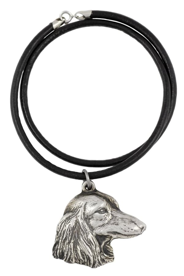 Mäyräkoira - kaulakoru koiralla, hopeoitu riipus koirafanille, ainutlaatuiset Art-Dog korut