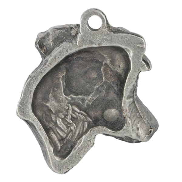 Jack Russell Terrier - halsband med en hund, silverpläterat hänge för en hundfantast, unika Art-Dog-smycken