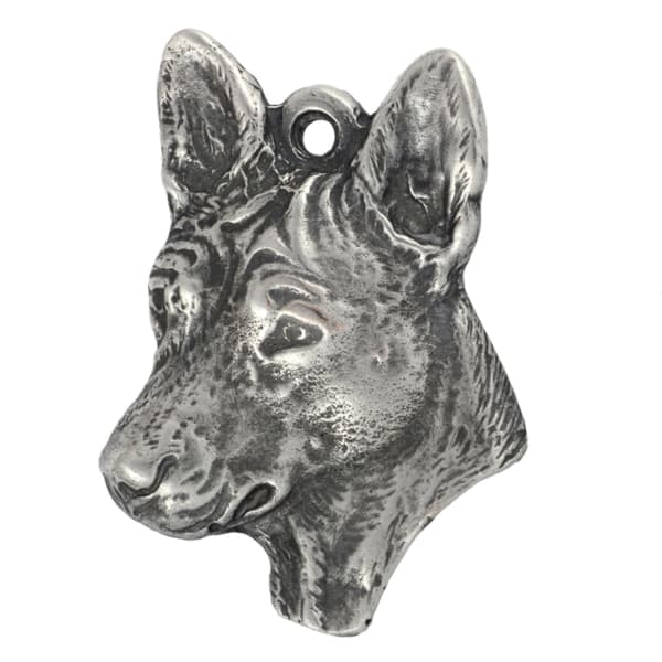 Basenji, Basenji, Congo Dog - halskæde med en hund, sølvbelagt vedhæng til en hundefan, unikke Art-Dog smykker