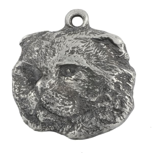 Kissa - kaulakoru kissalla, hopeoitu riipus kissafaneille, ainutlaatuiset Art-Dog-korut