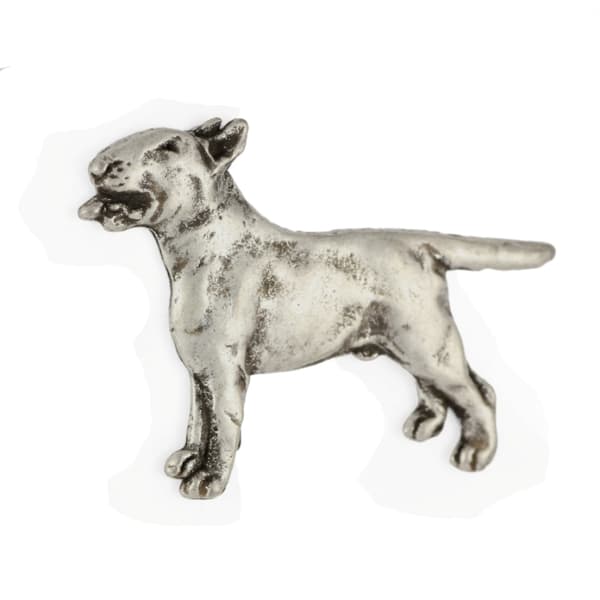 Bull terrier, Bull Terrier I - halsband med en hund, hänge för en hunds mamma, unika Art-Dog smycken