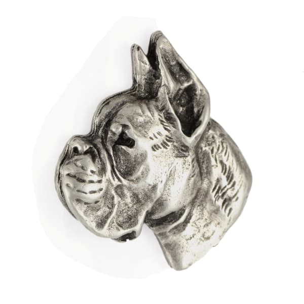 Boxer, Boxer I - halsband med en hund, hänge för en hundmamma, unika Art-Dog smycken