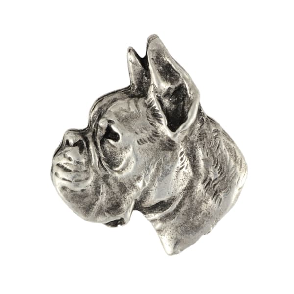 Boxer, Boxer I - halsband med en hund, hänge för en hundmamma, unika Art-Dog smycken