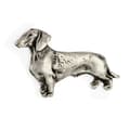 Miniatyrbillede 7 af 9: Gravhund - halskæde med en hund, vedhæng til en hunds mor, unikke Art-Dog smykker