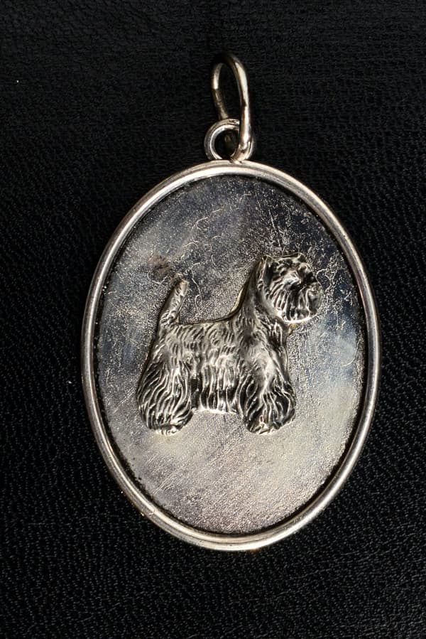 West Highland White Terrier, Westie - hundhalsband, hänge för hundmamma, unika Art-Dog smycken
