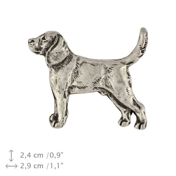 Beagle - halsband med en hund, hänge för en hundmamma, unika smycken av Art-Dog